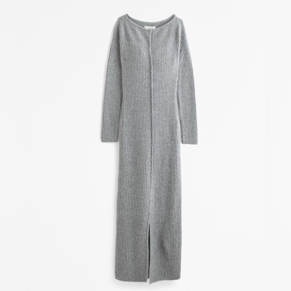 NWOT Abercrombie & Fitch Merino Wool Blend Sweater Dress - Picture 2 of 5